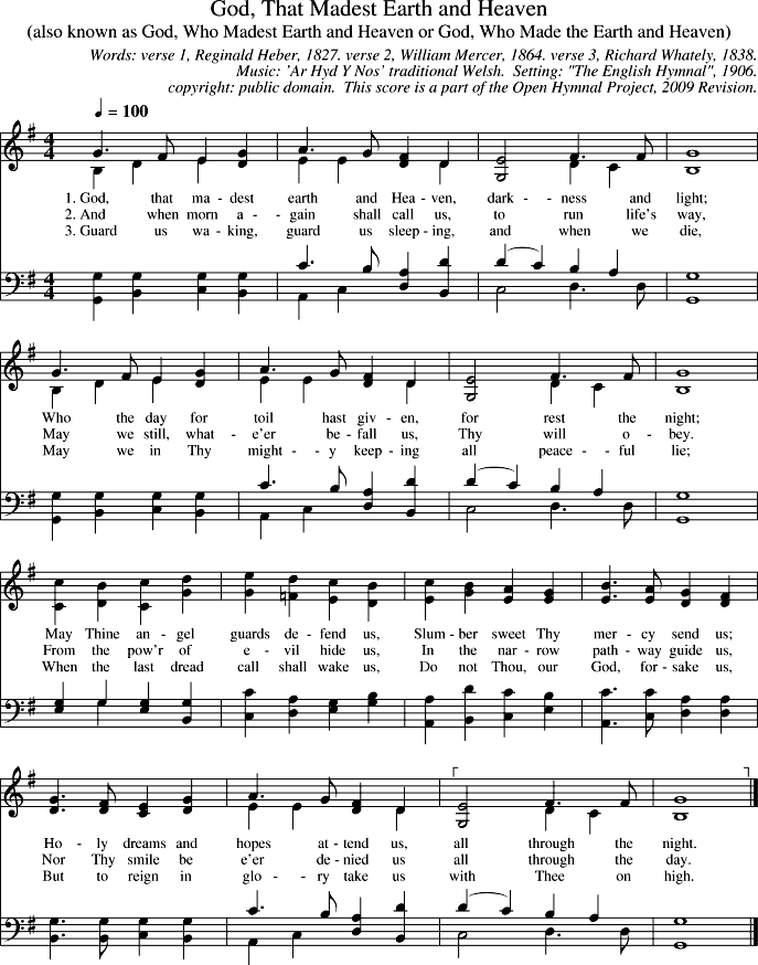 Open Hymnal Project: Abide, O Dearest Jesus (also known as Abide with